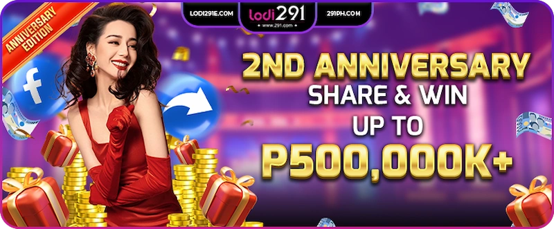 2nd Anniversary Share and win up to 500,000!