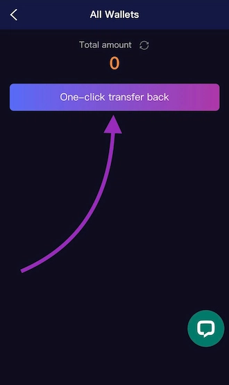 ✒️Step 2: click on the option called "One-click transfer back".